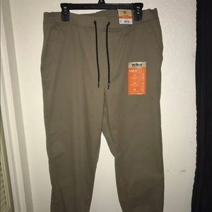 Khols men khaki joggers